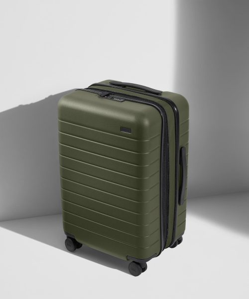 The Bigger Carry-On Flex in Olive Green